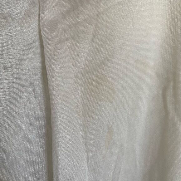 Aristocraft by Superior Vintage Robe Cottage White Lace Trim Large Fits Small - Picture 14 of 14